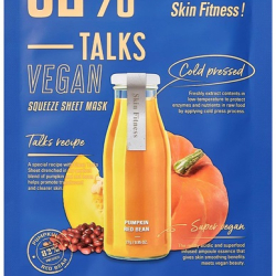 Зміцнювальна веганська маска для обличчя Missha Talks Vegan Squeeze Sheet Mask Skin Fitness