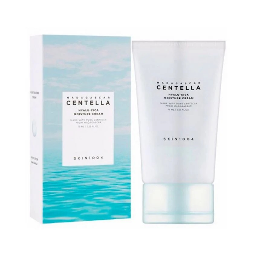 Зволожуючий крем з гіалуроновою кислотою та екстрактом центелли SKIN1004 Madagascar Centella Hyalu-Cica Moisture Cream фото 2