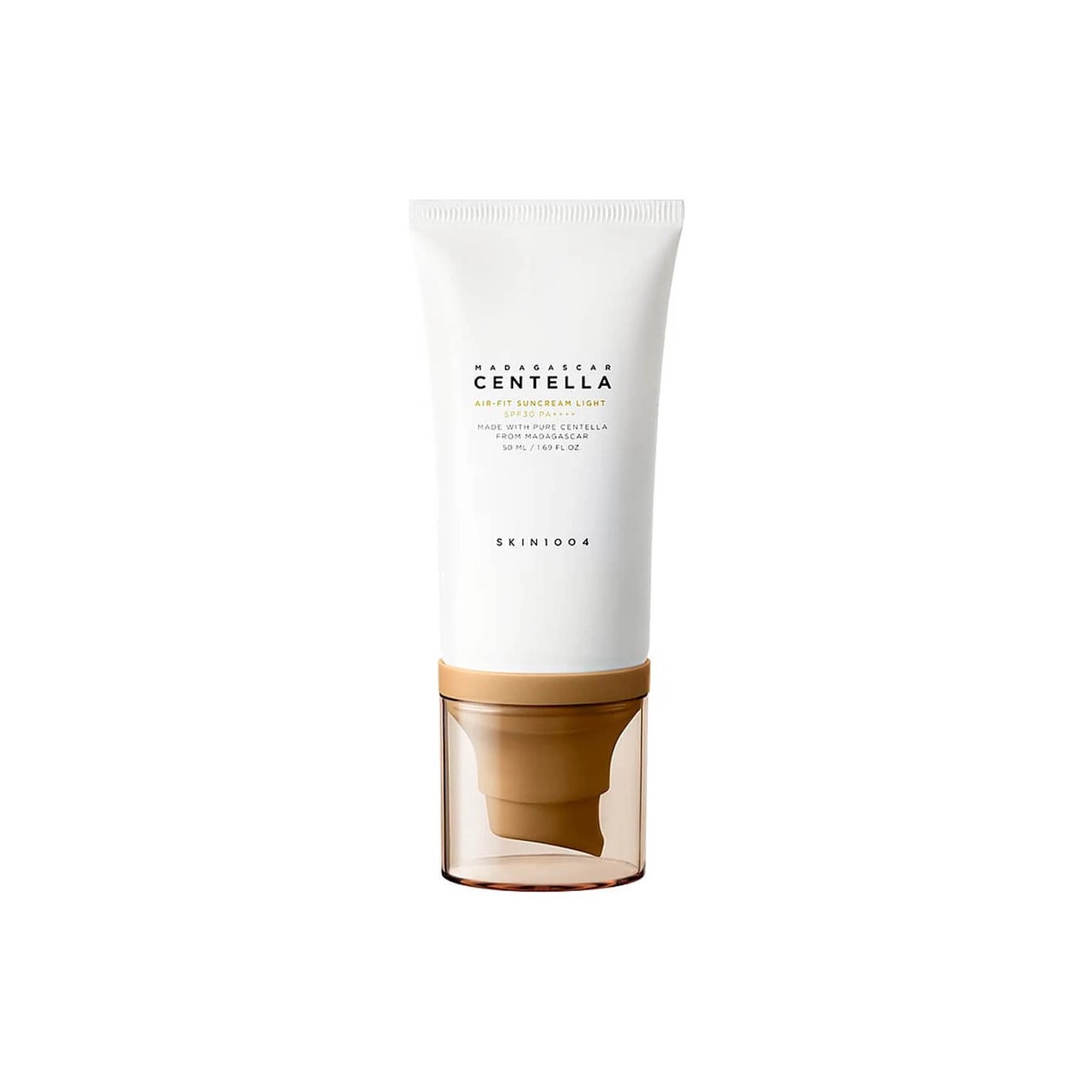Легкий сонцезахисний крем SKIN1004 Madagascar Centella Air-Fit Suncream Light фото 1