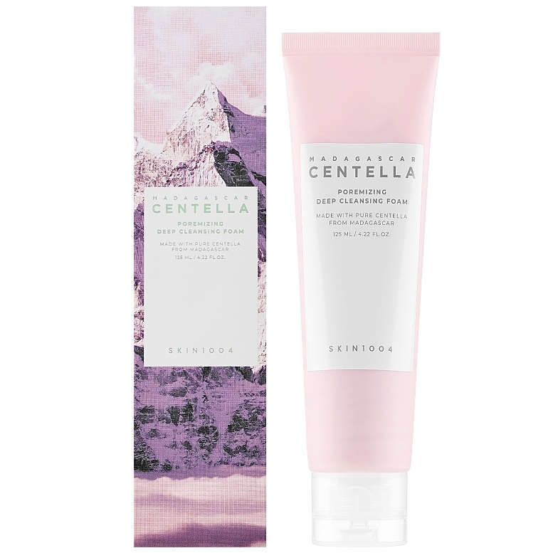 Пінка для глибокого очищення пор обличчя Skin1004 Madagascar Centella Poremizing Deep Cleansing Foam фото 2