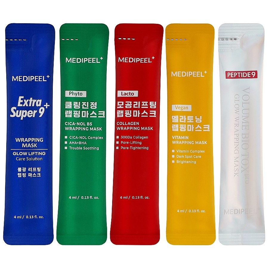 Набір масок-плівок для обличчя Medipeel In My Pocket Wrapping Mask фото 2