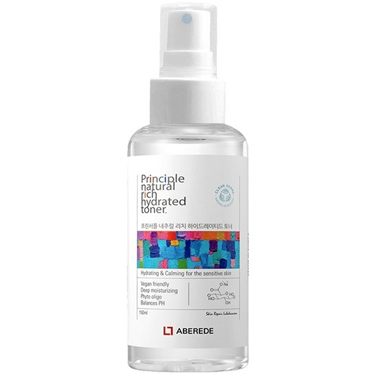 Зволожувальний тонер Aberede Principle Natural Rich Hydrated Toner фото 1