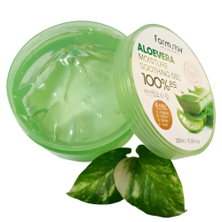 Багатофункціональний гель з екстрактом алое вера FarmStay Moisture Soothing Gel Aloe Vera фото 2
