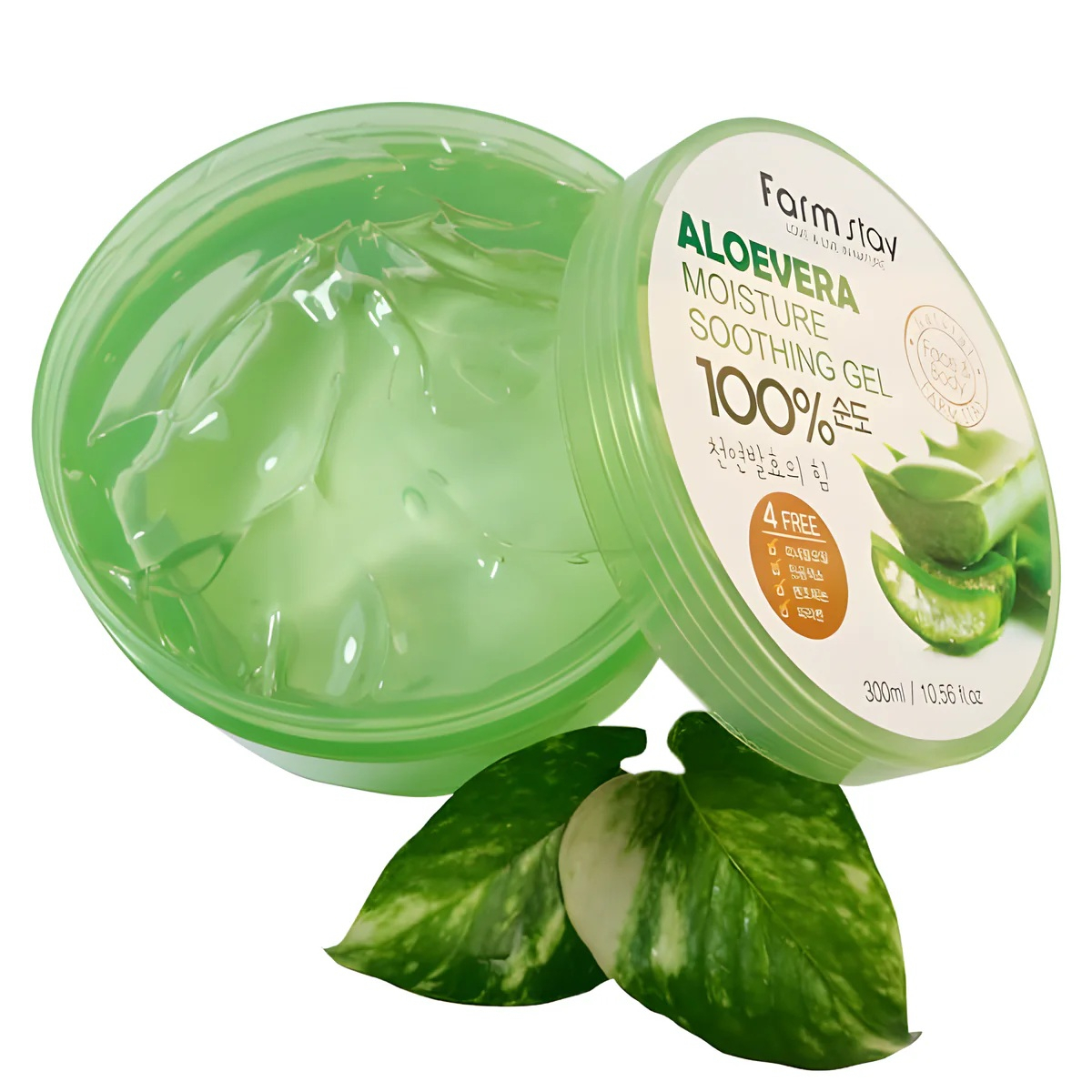 Багатофункціональний гель з екстрактом алое вера FarmStay Moisture Soothing Gel Aloe Vera фото 2