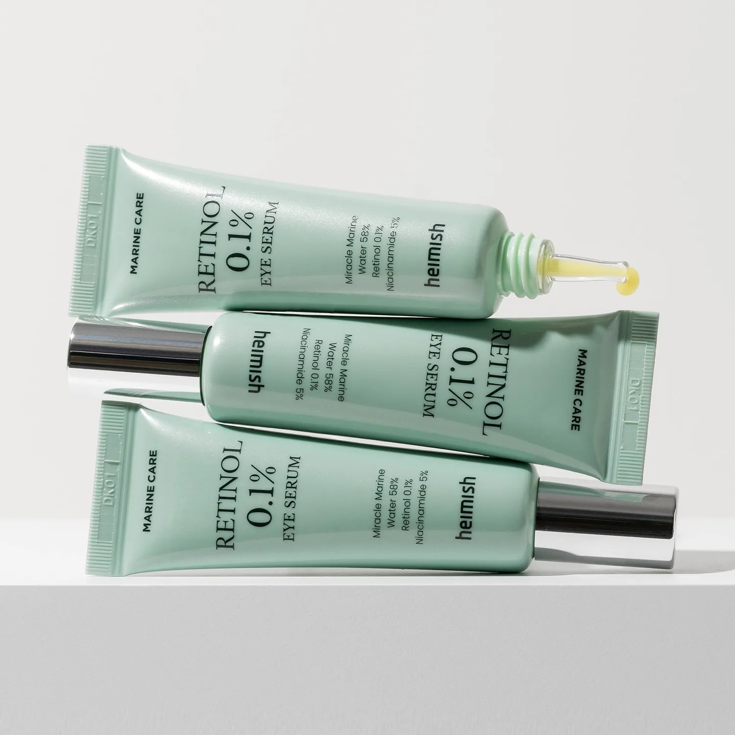 Сироватка для шкіри навколо очей з ретинолом Heimish Marine Care Retinol Eye Serum фото 5