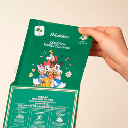 Тканинна маска для обличчя з екстрактом центелли JMsolution Disney Collection Barrier Cica Mask фото 3