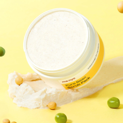 Маска-скраб для глибокого очищення з соєвими бобами Manyo Pure Bean Scrub Pack фото 2