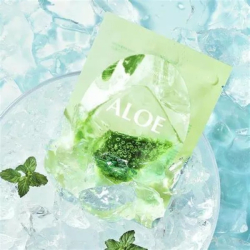 Маска тканинна для заспокоєння шкіри з екстрактом алое Manyo Aloe Cooling Mask фото 2