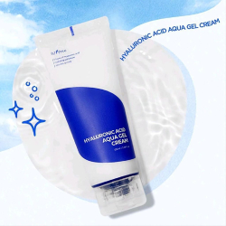 Гель-крем увлажняющий с гиалуроновой кислотой Isntree Hyaluronic Acid Aqua Gel Cream фото 3