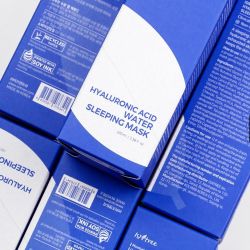 Маска нічна для глибокого зволоження шкіри Isntree Hyaluronic Acid Water Sleeping Mask фото 3