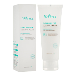 Маска ночная обновляющая с PHA кислотой Isntree Clear Skin PHA Sleeping Mask фото 2
