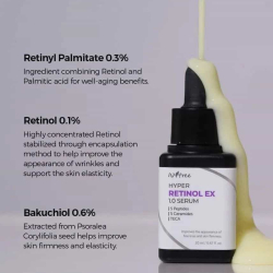 Сироватка антивікова з ретинолом Isntree Hyper Retinol EX 1.0 Serum фото 3