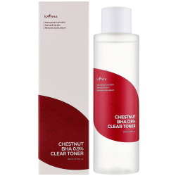 Тонер очищаючий з BHA кислотою і екстрактом каштану Isntree Chestnut BHA 0,9% Clear Toner фото 2