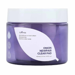 Тонер педи очищаючі з екстрактом муан Isntree Onion Newpair Clear Pad