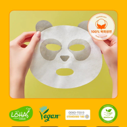 Маска тканинна заспокійлива для дітей Atopalm Pandaring Mask Pack Kids фото 2