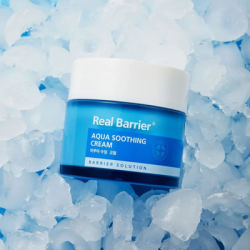 Крем охолоджувальний для подразненої шкіри Real Barrier Aqua Soothing Cream фото 2
