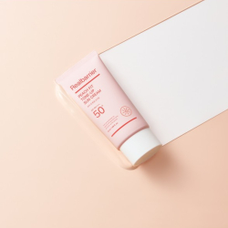 Крем сонцезахисний з персиковим підтоном Real Barrier Peach Fit Tone-Up Sun Cream фото 2