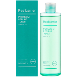 Пілінг-тонік ензимний для боротьби з чорними цятками Real Barrier Porebium Peeling Toner фото 2