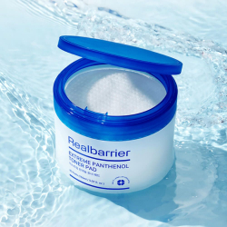 Тонер-педи зволожувальні з пантенолом Real Barrier Extreme Pathenol Toner Pad фото 5