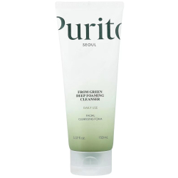 Пінка для вмивання з центеллою і зеленим чаєм Purito Seoul From Green Deep Foaming Cleanser