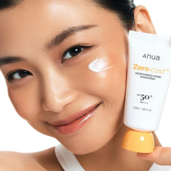Зволожуючий сонцезахисний крем без білих слідів Anua Zero-Cast Moisturizing Finish Sunscreen фото 4
