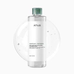 М'яка глибокоочищувальна вода для зняття макіяжу Anua Heartleaf 87 Low Ph Deep Cleansing Water фото 3