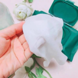 Серветки для зняття макіяжу з центелою VT Cosmetics Cica Mild Cleansing Tissue фото 4