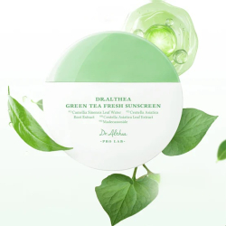 Крем сонцезахисний для чутливої шкіри Dr.Althea Green Tea Fresh Sunscreen SPF50+ PA++++ фото 4