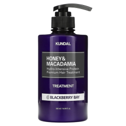 Кондиціонер для волосся для зволоження та відновлення 'BlackBerry Bay&quot KUNDAL Honey & Macadamia Protein Hair Treatment BlackBerry Bay