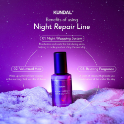 Нічний відновлюючий лосьйон для волосся KUNDAL Night Repair Hair Lotion Into The Dream фото 2