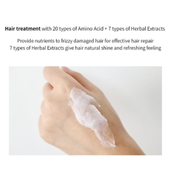 Трав'яна маска для волосся з амінокислотами LADOR HERBALISM TREATMENT фото 2