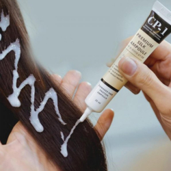 Несмываемая сыворотка для волос с протеинами шёлка CP-1 Premium Silk Ampoule фото 3