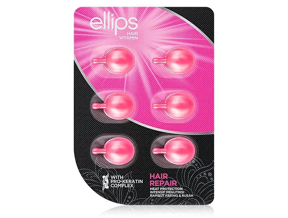 Сироватка для волосся «Відновлення волосся» Ellips Hair Vitamin Hair Repair With Pro-Keratin Complex