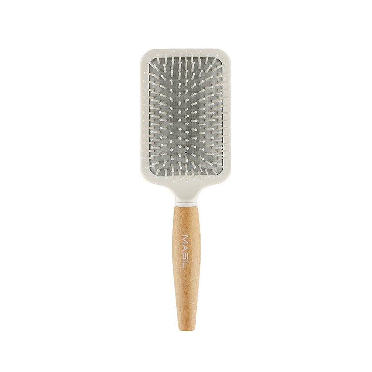 Антистатична щітка для волосся Masil Wooden Paddle Brush