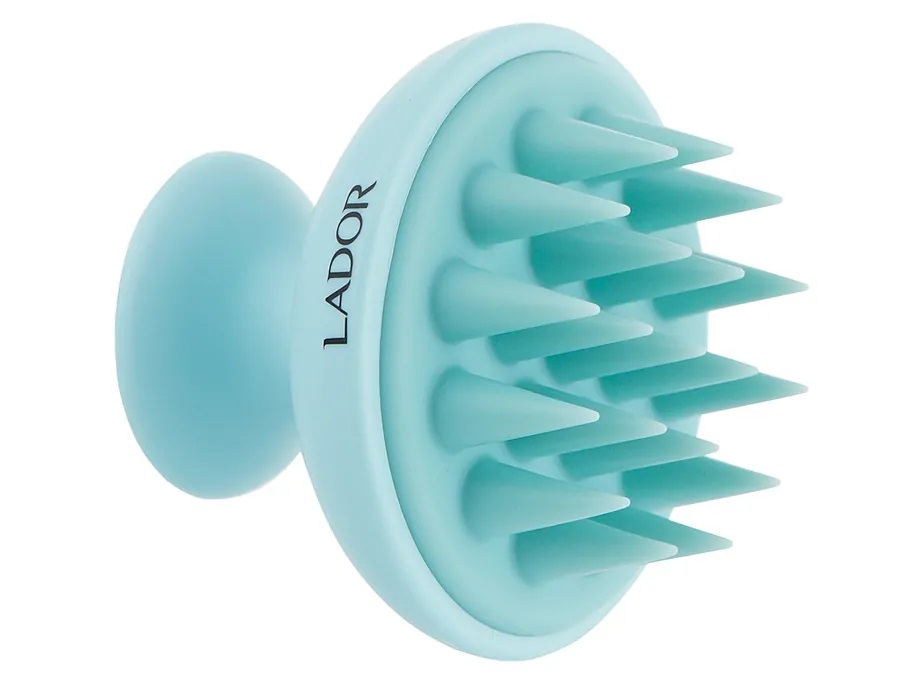 Масажер для шкіри голови Lador Scalp Massager Shampoo Brush Light Blue фото 2