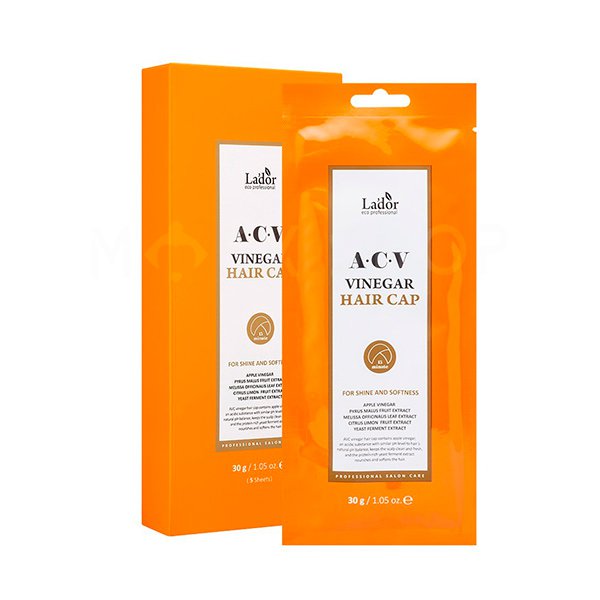 Маска-шапочка для блиску волосся LADOR ACV VINEGAR HAIR CAP - 30 г