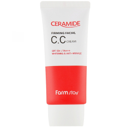 Зміцнювальний СС-крем для обличчя з керамідами FarmStay Ceramide Firming Facial CC Cream SPF 50+ PA+++