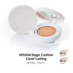 Тональний кушон для обличчя Missha Magic Cushion Cover Lasting SPF50+/PA+++ фото 2