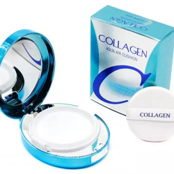Зволожуючий кушон із колагеном Enough Collagen Aqua Air Cushion SPF 50+ PA+++ фото 3