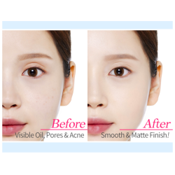 Компактна матова пудра з ефектом фотошопу Etude Sebum Soak Blur Pact фото 3