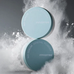 Мінеральна матуюча прозора пудра з легким м'ятним ароматом Innisfree No Sebum Mineral Powder фото 2