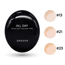 Пудра для обличчя Enough All Day Velvet Soft Two-Way Cake SPF 28 PA++ фото 3