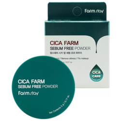 Розсипчаста пудра з центелою FarmStay Cica Farm Sebum Free Powder фото 2