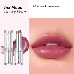 Зволожувальний бальзам для губ PERIPERA INK MOOD GLOWY BALM 04 MAUVE PROMENADE фото 2