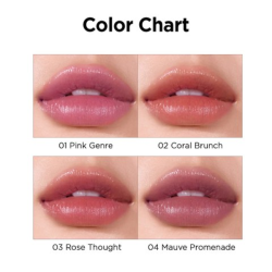 Зволожувальний бальзам для губ PERIPERA INK MOOD GLOWY BALM 04 MAUVE PROMENADE фото 3