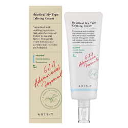 Заспокійливий крем для чутливої шкіри Axis-Y Heartleaf My Type Calming Cream фото 2