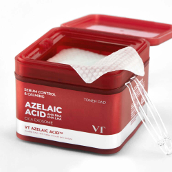 Тонер-педи з азелаїновою кислотою VT Cosmetics Azelaic Acid Toner Pad фото 3