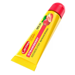 Бальзам для губ Полуниця Carmex Daily Care Moisturizing Lip Balm Strawberry Tube SPF 15 фото 3