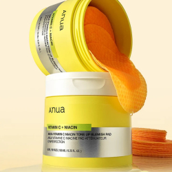Педи для обличчя з вітаміном С та ніацином Anua Vitamin C+ Niacin Tone Up Blemish Pad фото 4