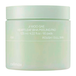 Пілінг-педи для обличчя з BHA кислотою Celimax Hearleaf BHA Peeling Pad